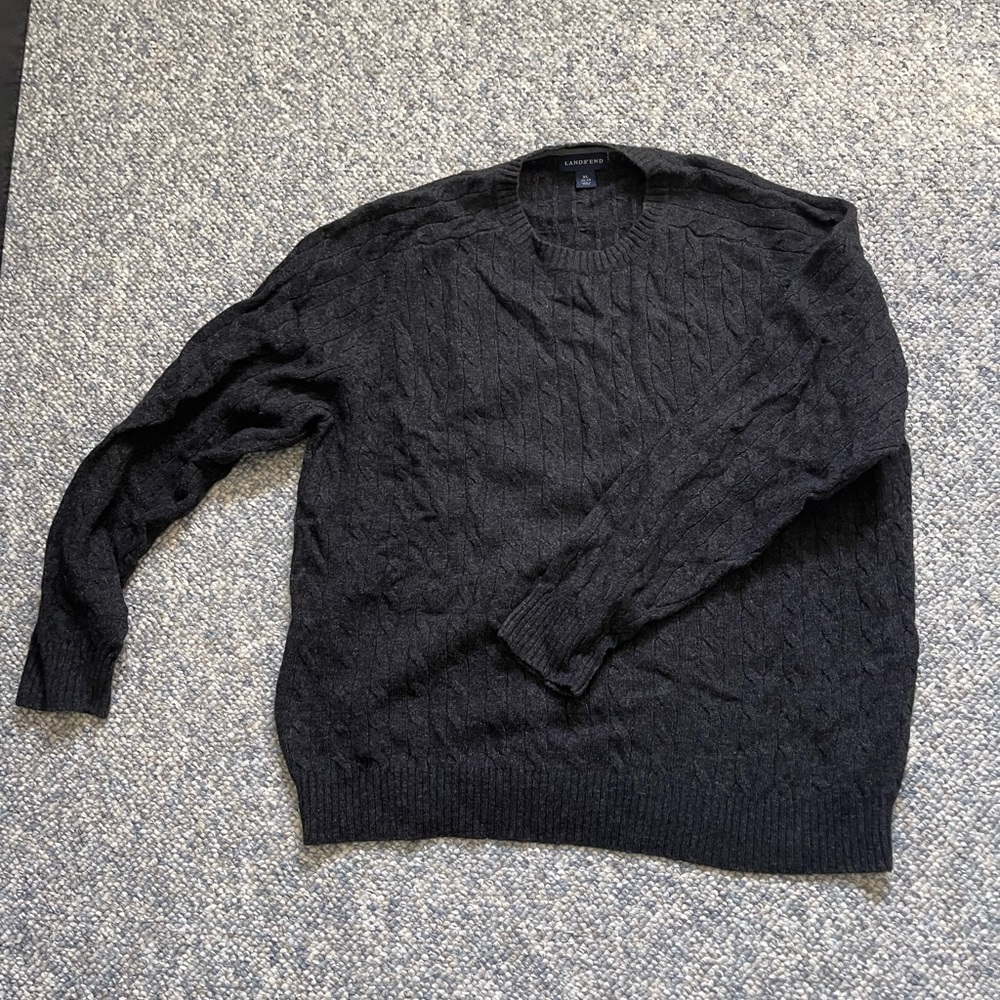 Mens Lands End XL sweater